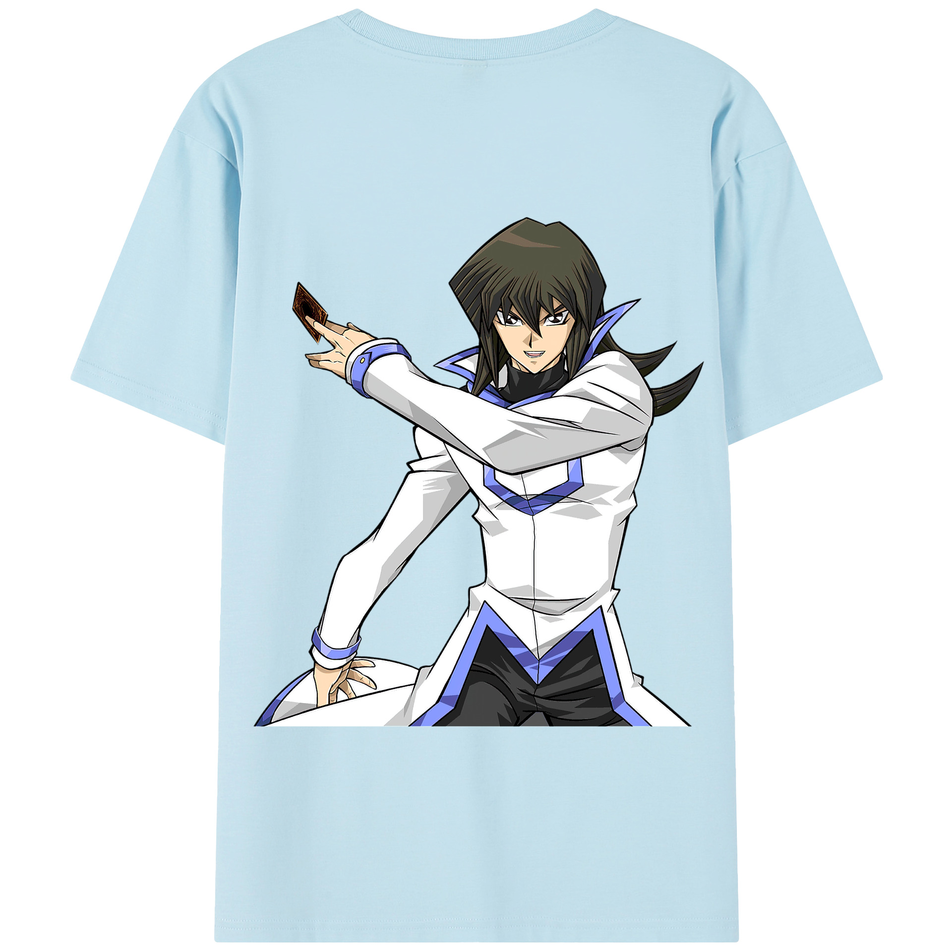 （画像用） 遊☆戯☆王 Yu-Gi-Oh! 綿100％半袖Tシャツ（背面プリント）